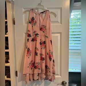 Pink Floral Dress